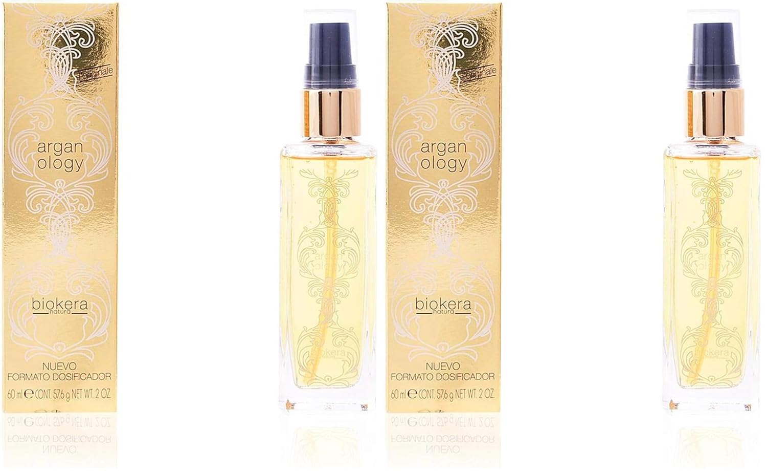 Salerm Biokera Arganology Oil (2 x 2 oz)
