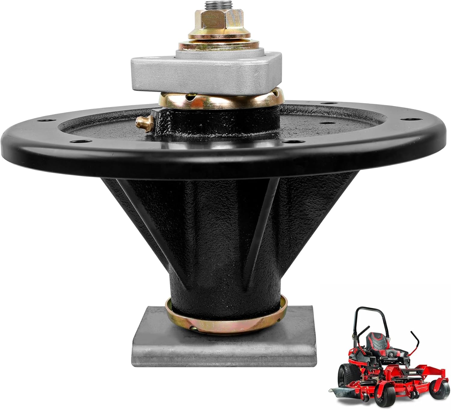 Mower Spindle Assembly Compatible with Toro Z Master Z400 Z410 Z500 Z450 Z453 48 52 60 inch Deck Turbo Force Zero Turn Mower - Replaces 107-8504, 285-881 (1 Pack)
