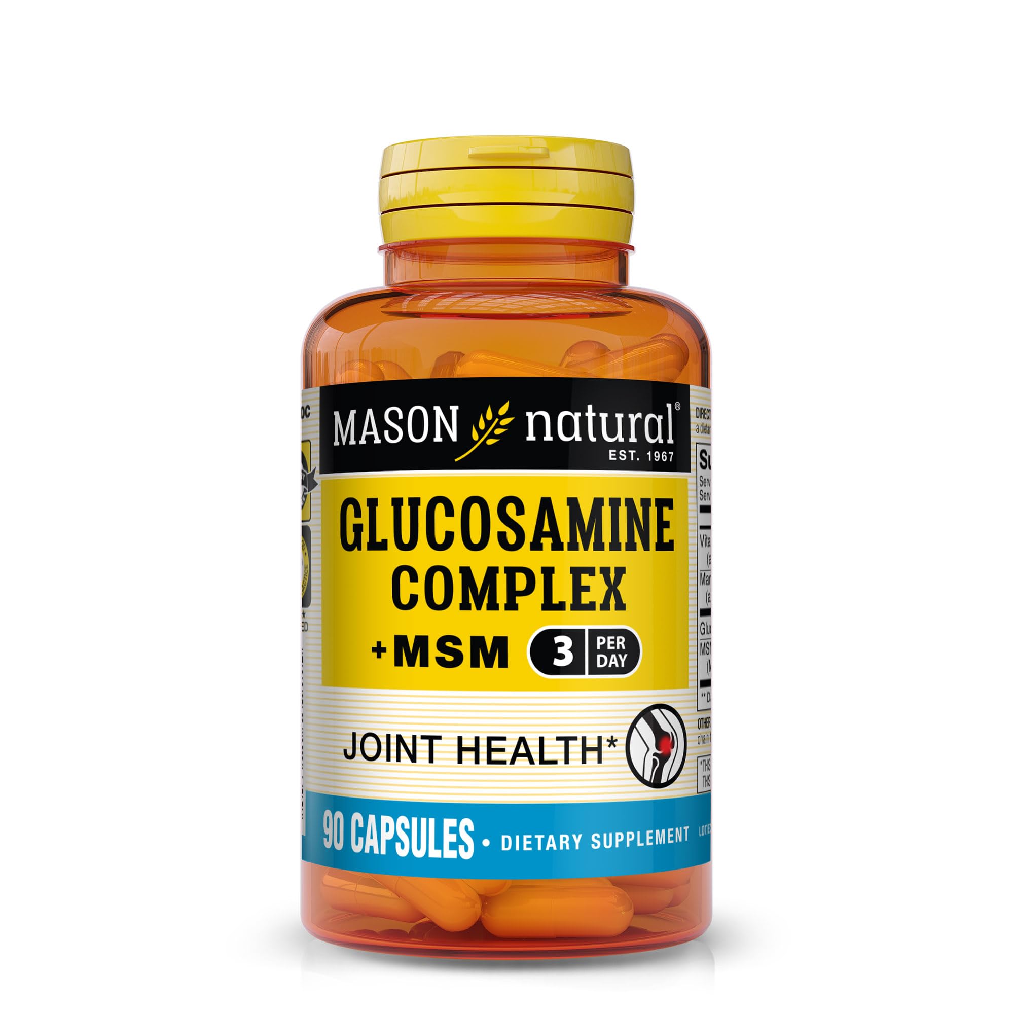 Vitamins Glucosamine Complex Plus MSM Capsules, 60 Count