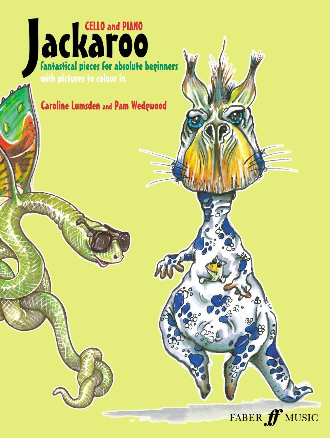 Jackaroo Fantastical Pieces beginners cello piano recueil morceaux débutant violoncelle
