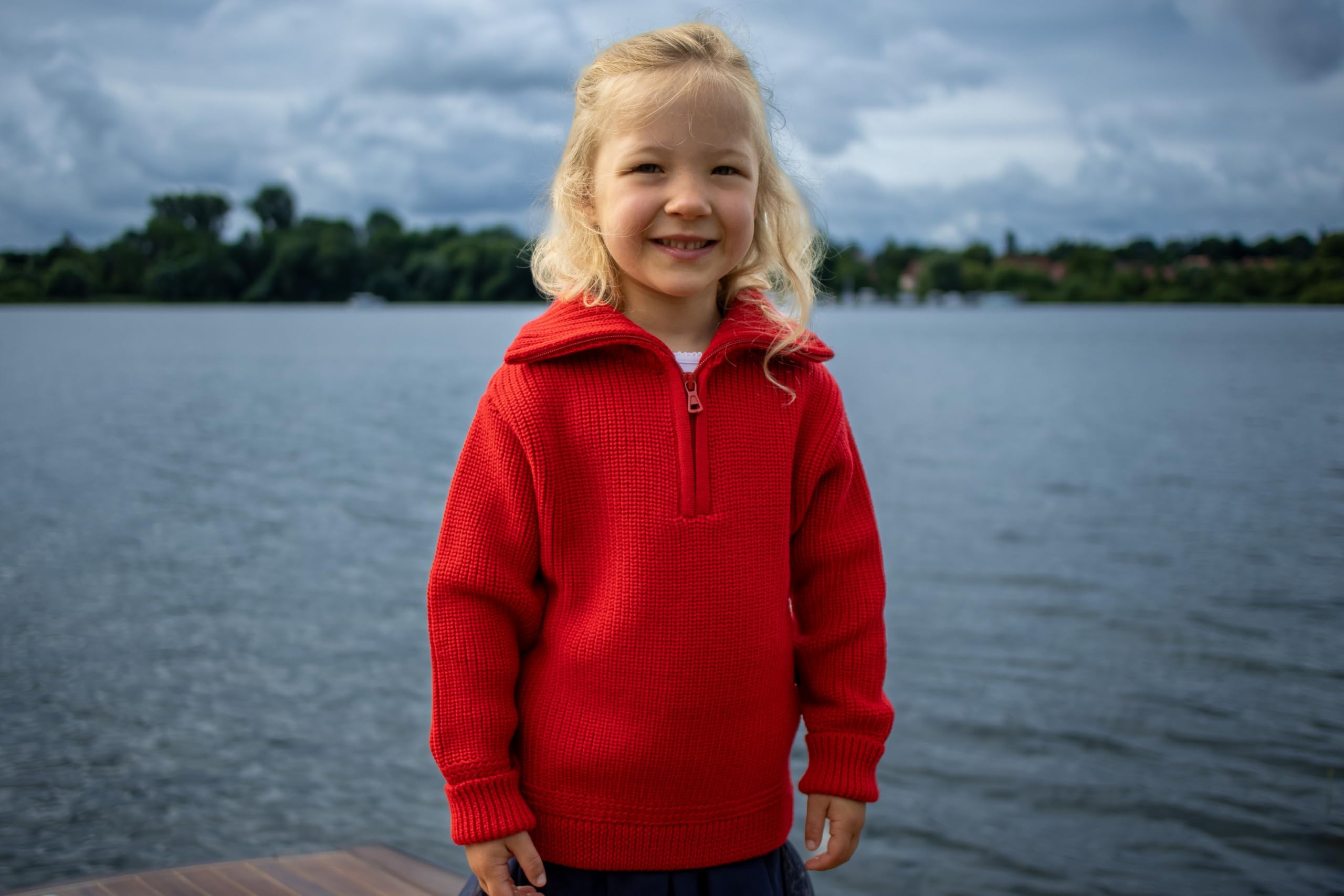 Blauer Peter - Merino-Kinder-Troyer - Pullover - 10 Farben