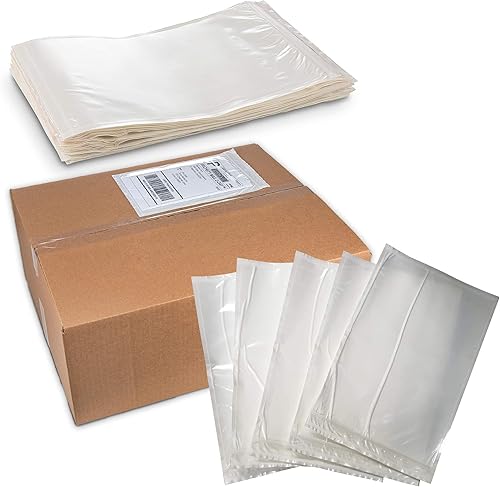 Miniatura 13 de MT Products Bolsa de plástico transparente en blanco de 9.5 x 12 pulgadas - Lista de embalaje desechable para envío - Paquete de 50