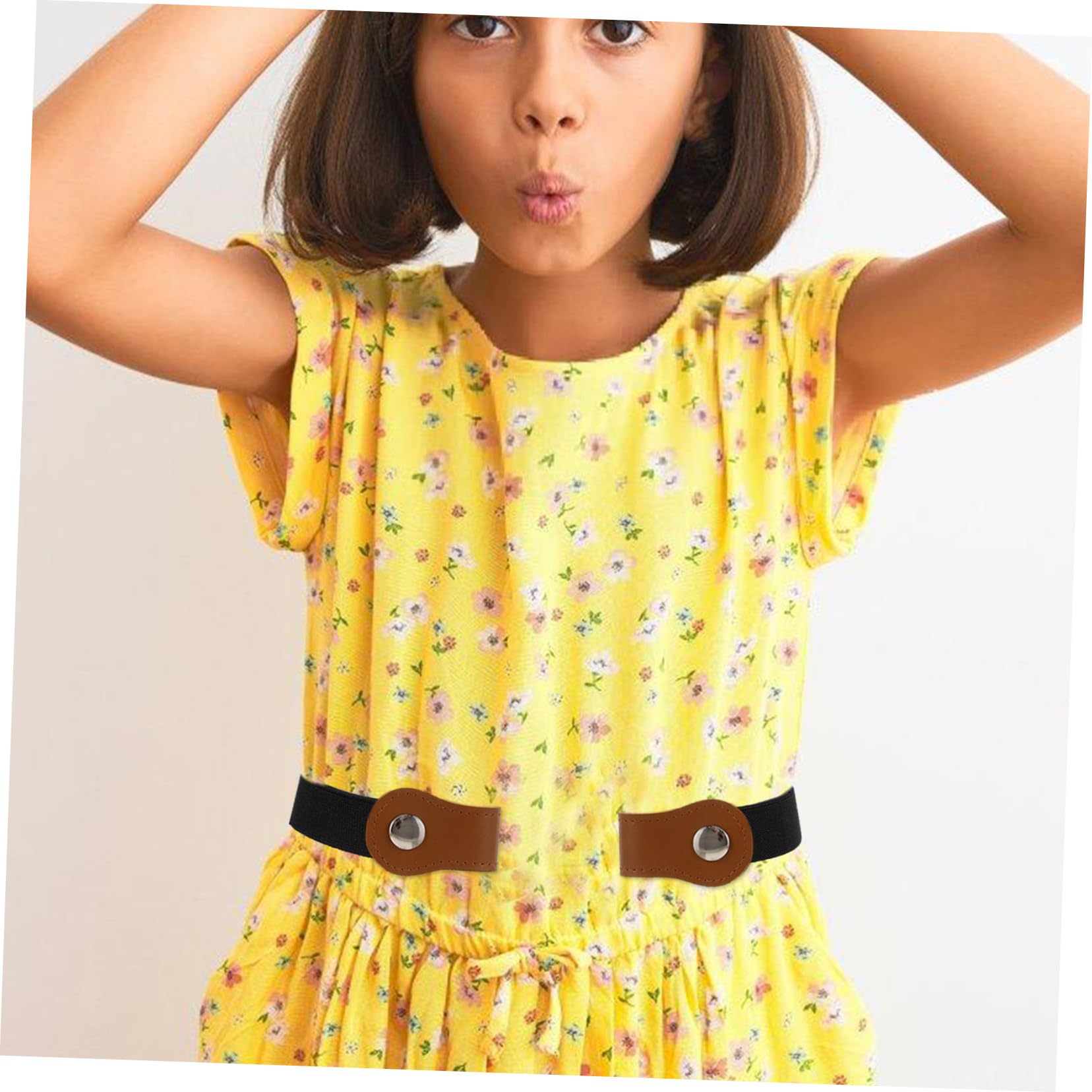 GALPADA Cinturon Infantil Cinturón Elástico Sin Hebilla Cinturón Elástico Para Niña Cinturones De Niña Para Jeans es Para Niños es De Para Pu