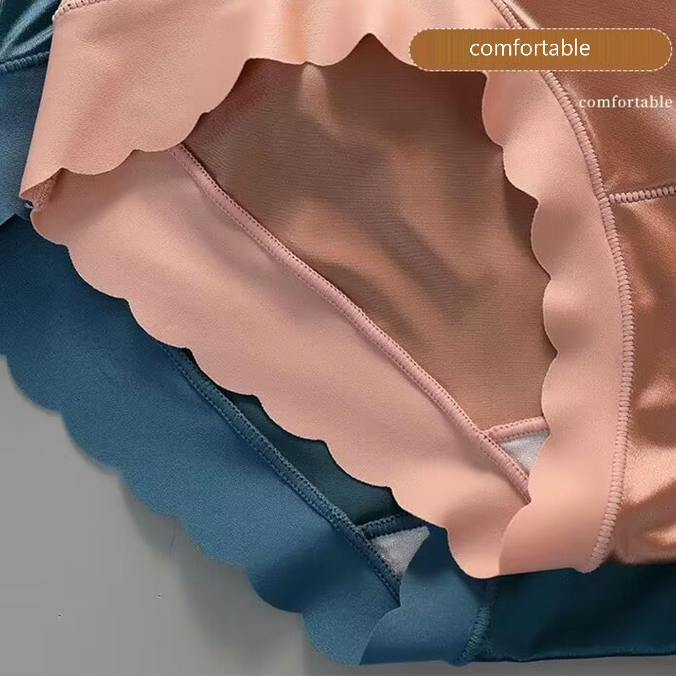 LYGBAOFUL 100% jedwabiu morwowego bielizna damska majtki typu figi z wysokim stanem bielizna modelująca bezszwowa seksowna miękka bielizna na co dzień szorty