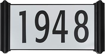 Taymor Contemporary Easy Install House Number Plaque