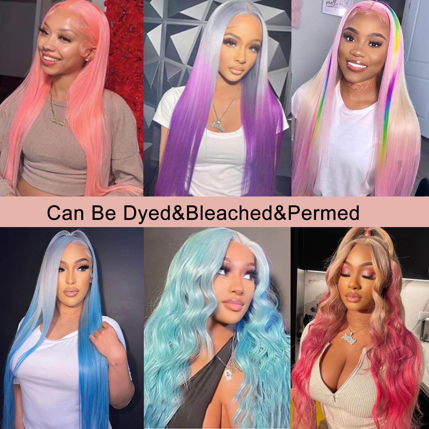 Alididi 613 13x6 Lace Front Wig Human Hair 150 Density Blonde Wig Human Hair 613 Lace Front Wig Human Hair Straight Lace Frontal Wig (36Inch, 613 Blonde Wig)