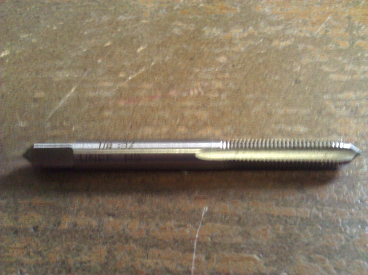 1/4-32 GH3 HIGH SPEED STEEL 4 FLUTE TAPER TAP
