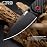 CJRB CUTLERY Folding Knife Feldspar(J1912) AR-RPM9 Powder Steel Black PVD Blade Carbon fiber Handle Pocket Knife EDC Knife, Carbon Fiber Handle