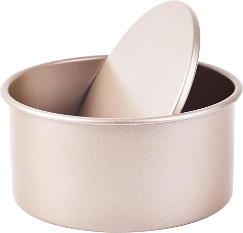 Miniatura 9 de Angel Food - Molde Kugelhopf antiadherente de 6 pulgadas con forma de vórtice para horno y olla instantánea (dorado champán)