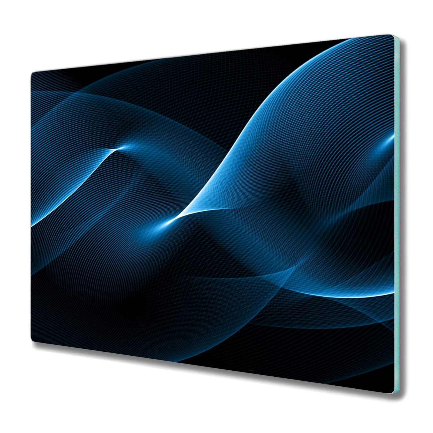 Induction cuisson verre trempé 60x52cm planche découpe tapis protection