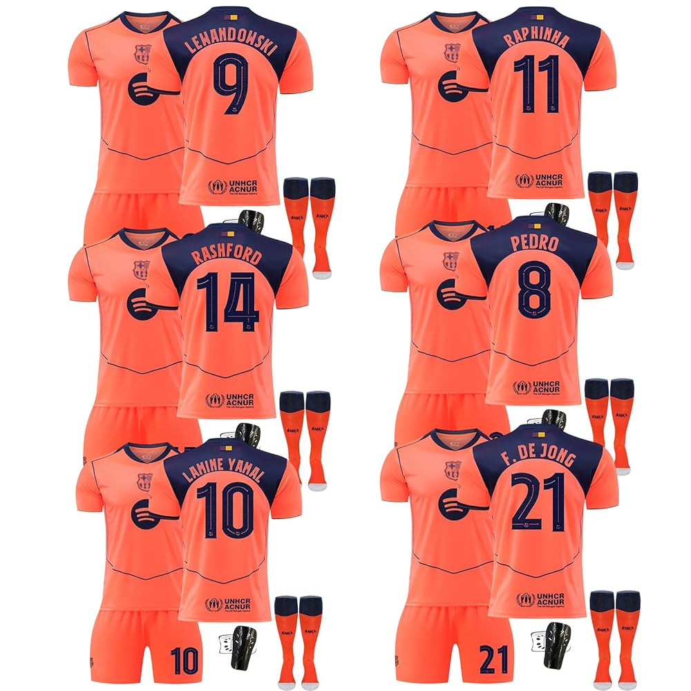 ラッシュフォードバルセロナアウェイユニフォーム25/26 Amazon.co.jp: ラッシュフォード ユニフォーム 25-26 バルセロナ