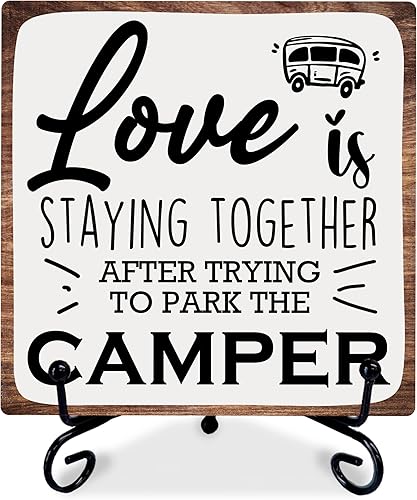 Miniatura 14 de Letrero de madera positivo de oficina con soporte de metal, I Match Energy, placa de madera inspiradora, regalo para mujeres y hombres, decoración