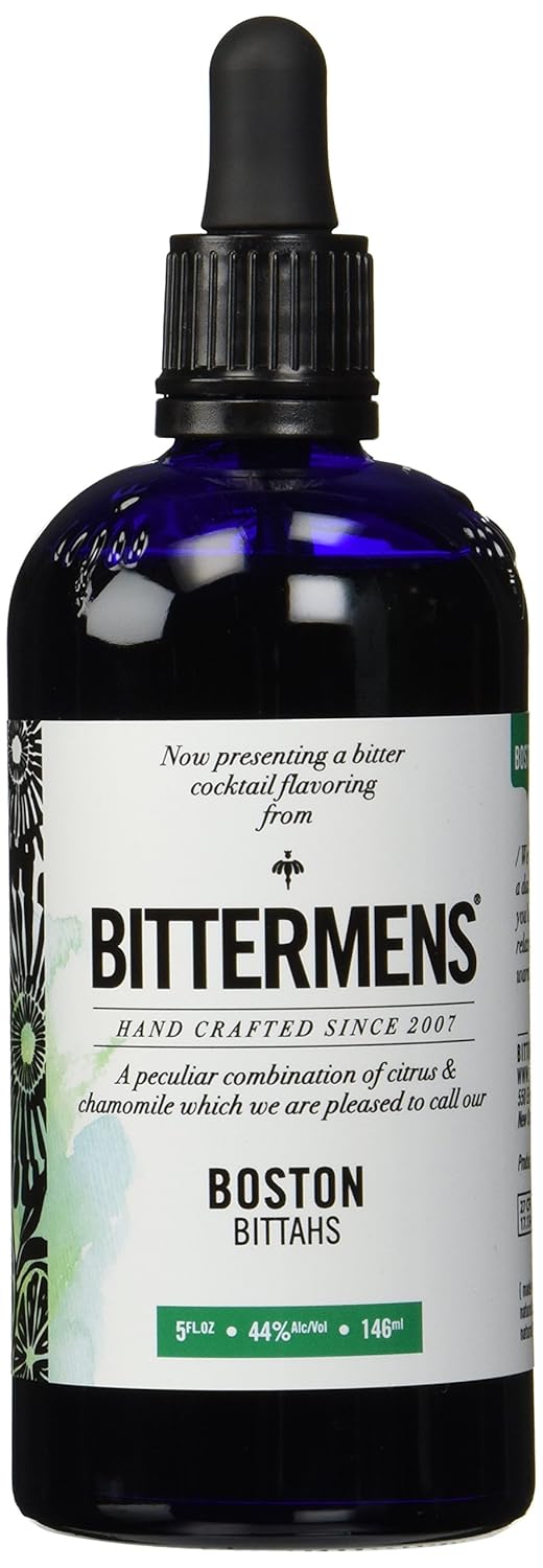 Bittermens Boston Bittahs, 5oz - For Modern Cocktails, A Peculiar Combination of Citrus and Chamomile
