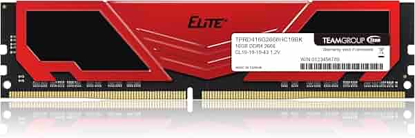 Amazon | Team DDR4 2666Mhz PC4-21300 16GB デスクトップ用