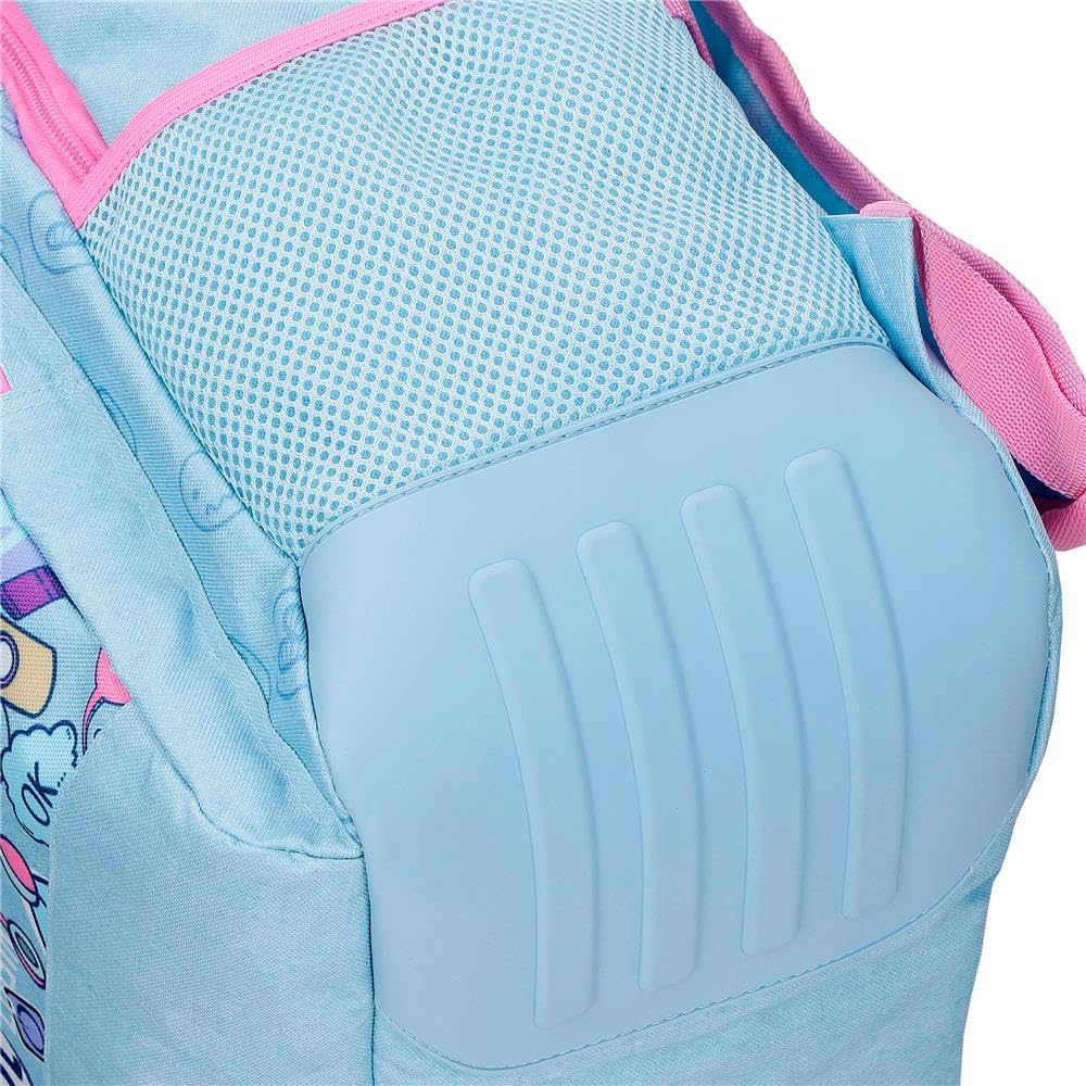 Movom Power Girl Mochila Infantil, Mochila Escolar, Fabricada en Poliéster, Bolsillos Laterales, Tirantes Anchos Ajustables, Asa Superior para colgarla, Sistema Magic Fix.