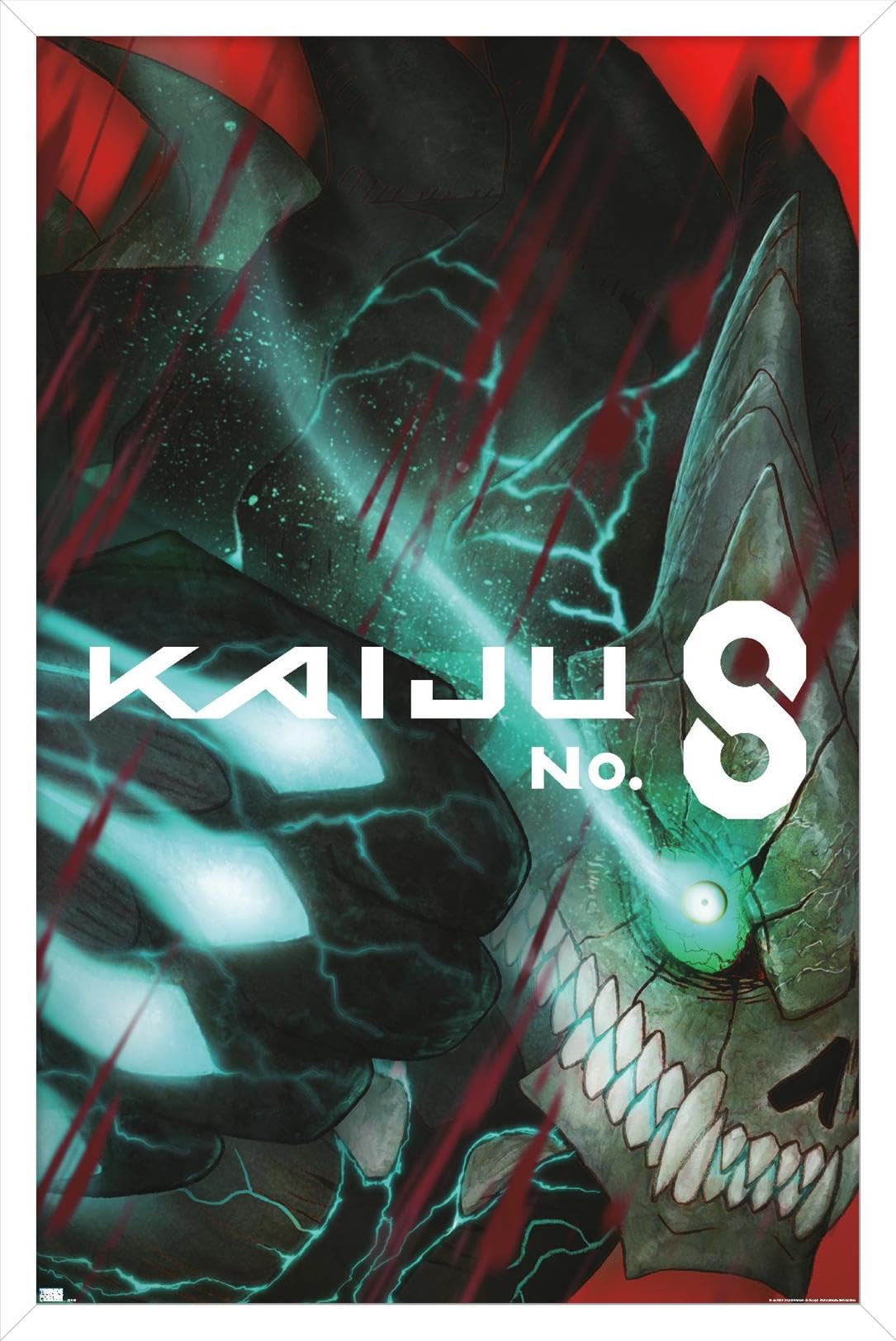Amazon.com: Trends International Kaiju No. 8 - Póster de pared Key