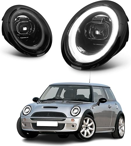 Vista 19 de Archaic Luces traseras compatibles con Mini Hatch R50 R53 2001-06 [una, una D, Cooper S, Cooper] y Mini Cabrio R52 2004-08 [Cooper, Cooper S, One]