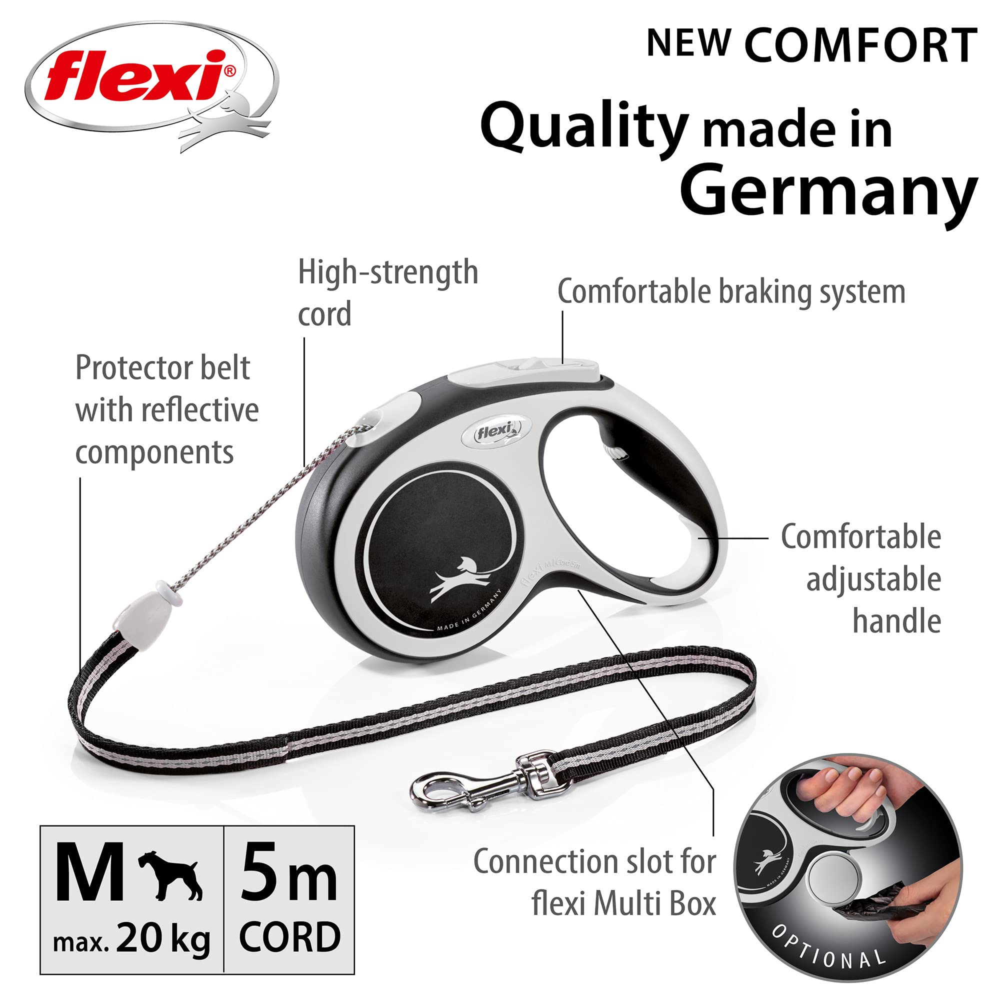 FLEXI 4000498042946 Leash, 1 sztuka