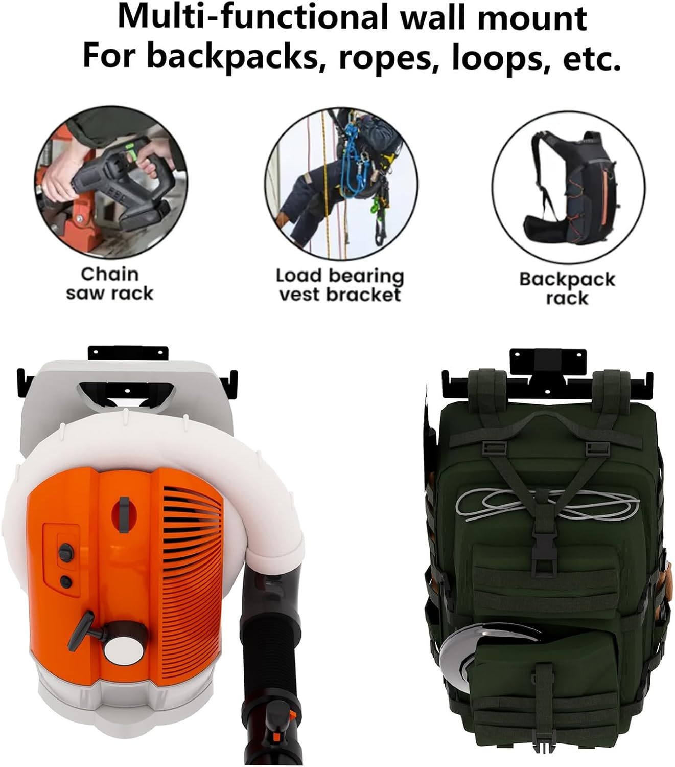 Multiple Purpose Storage Bracket Garage Hanging Structure Space Saving Installation Professional Tools Assist Global Mount