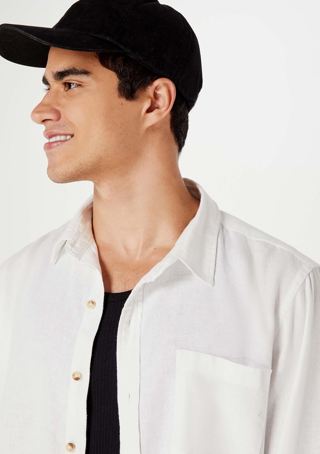 Camisa Em Linho Hering Manga Longa Slim Masculina Camisa Em Linho Hering Manga Longa Slim Masculina