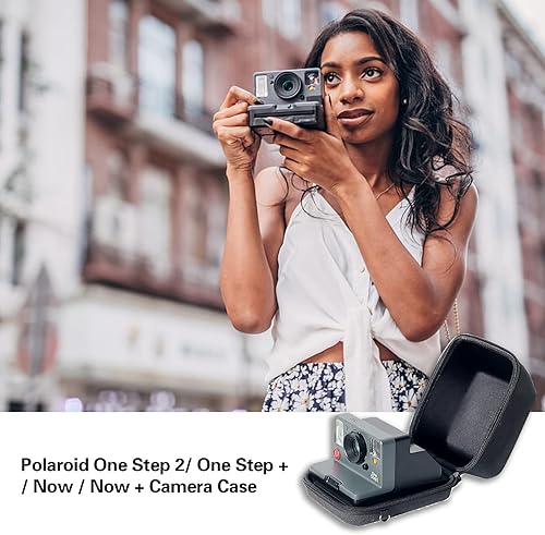 Miniatura 6 de MUZIRI KINOKOO Polaroid - Funda para cámara Polaroid Originals NowNow + PlusOne Step 2One Step + Plus, cámara instantánea, funda protectora de tela