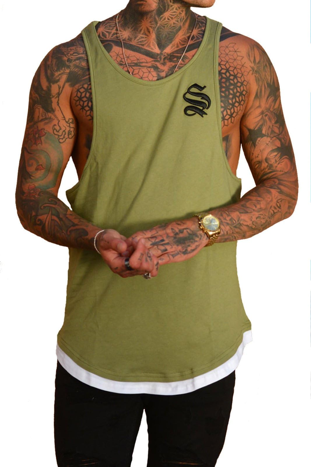 Sinners Attire Layered Vest Top
