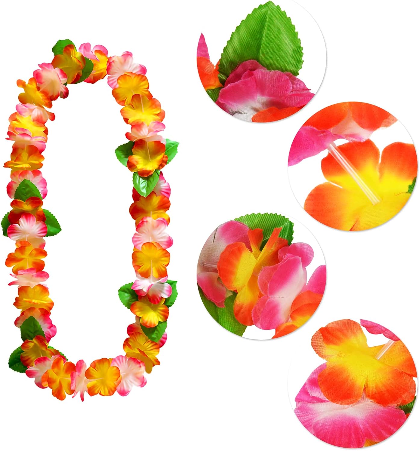 JOYIN Luau Party 12 PCS Eye Glasses and 12 PCS Hawaiian Leis : Buy Online at Best Price in KSA - Souq is now