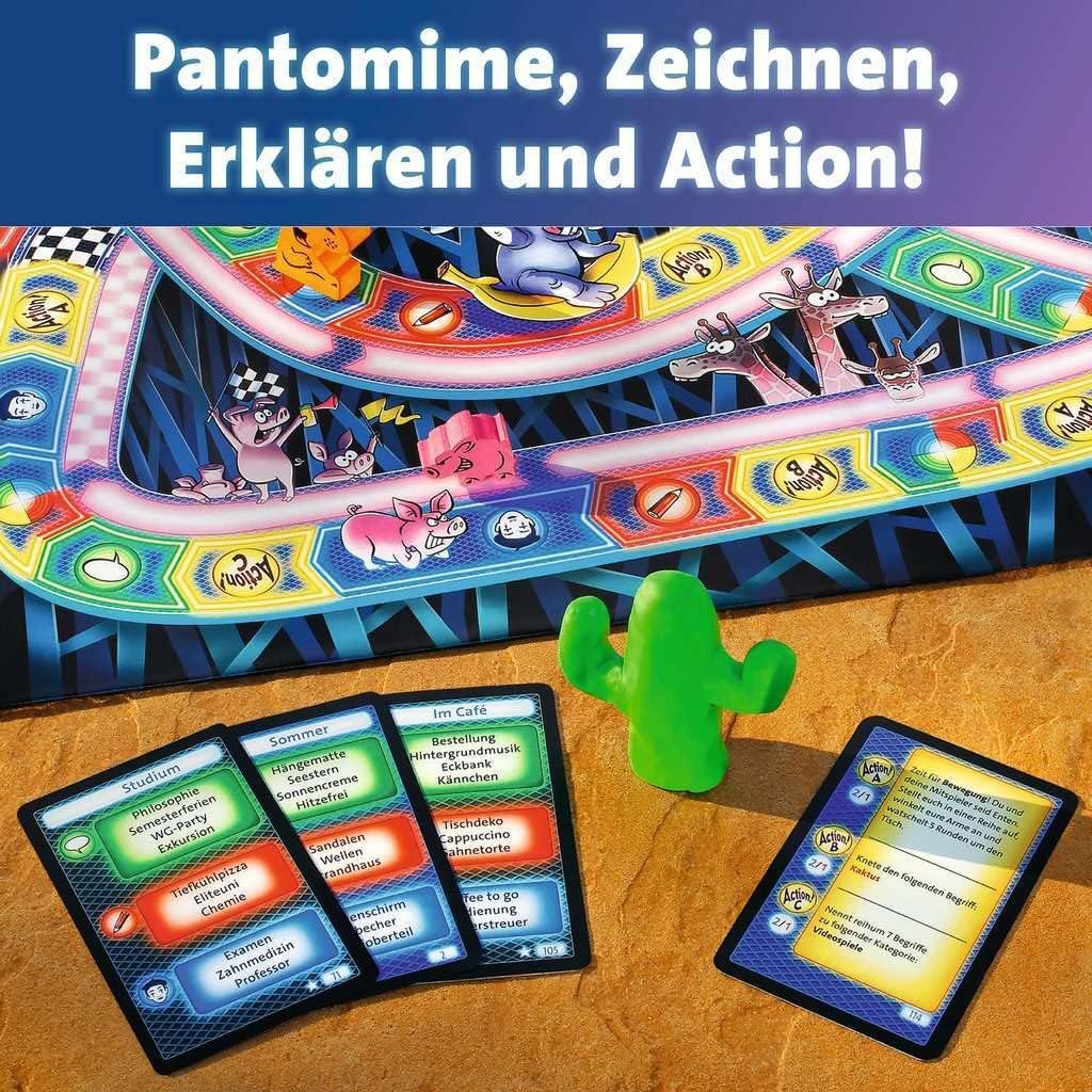 Ravensburger 26772 Nilpferd in der Achterbahn Board Game for the Whole Family Game for Adults and Children from 10-99 Years for 3-12 Players Party Game [German Version]