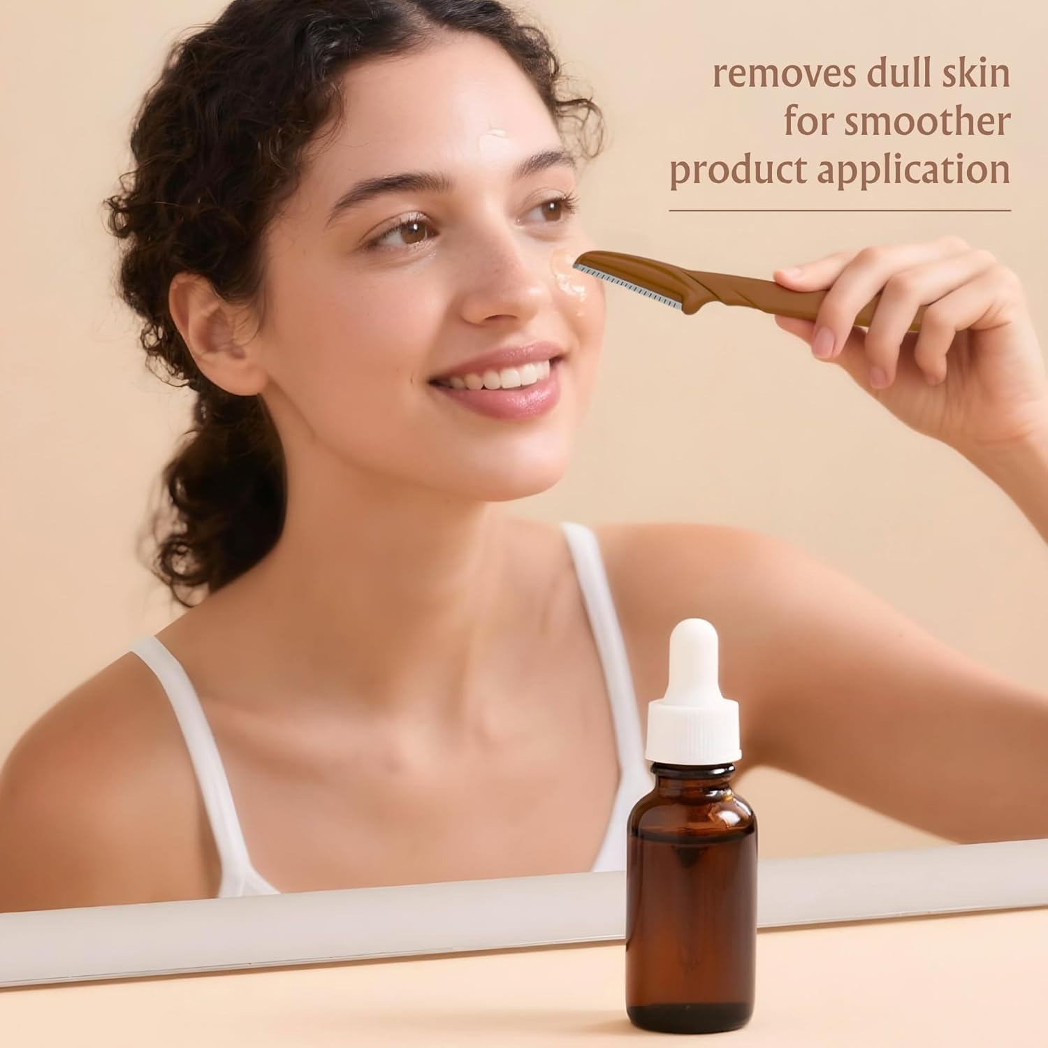 BodyJ4You Organic Jojoba Oil 6PC Dermaplane Razors for Women Face - USDA Organic 100% Pure Natural - Face Razor Eyebrow Hair Trimmer Men Facial Hair Shaver - Unrefined Cold Pressed Skin Care - 1 Fl Oz - Image 4