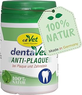 dentaVet Anti-Plaque Pulver für Hunde & Katzen, 50g