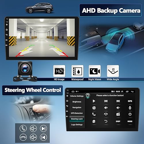 Miniatura 5 de Estéreo de coche Android 13 2+64G para Mazda 6 Atenza 2004-2014 compatible con Apple Carplay Android Auto, pantalla táctil de 9 pulgadas con