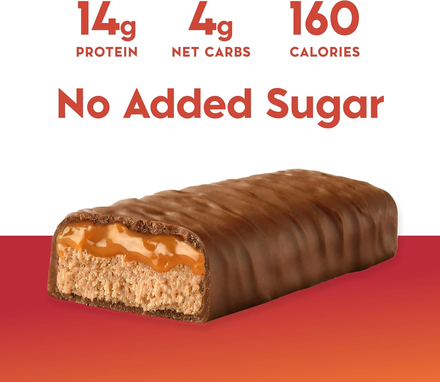 Nick's Swedish-Style Snack Bar, Chocolate Caramel, Keto Protein Bar, 12g Protein, Low Carb, Low Sugar, Meal Replacement Bar, Keto-Friendly Snack,12-Count