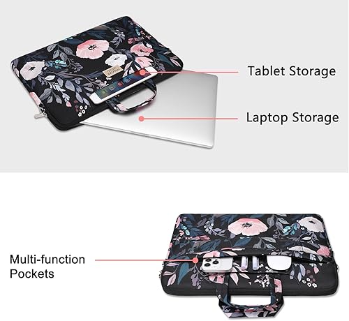 Miniatura 2 de MOSISO Bolsa para laptop para mujer, bolsa de computadora de 15 pulgadas compatible con MacBook Pro de 16 pulgadas, HP, Dell, Lenovo, Asus,