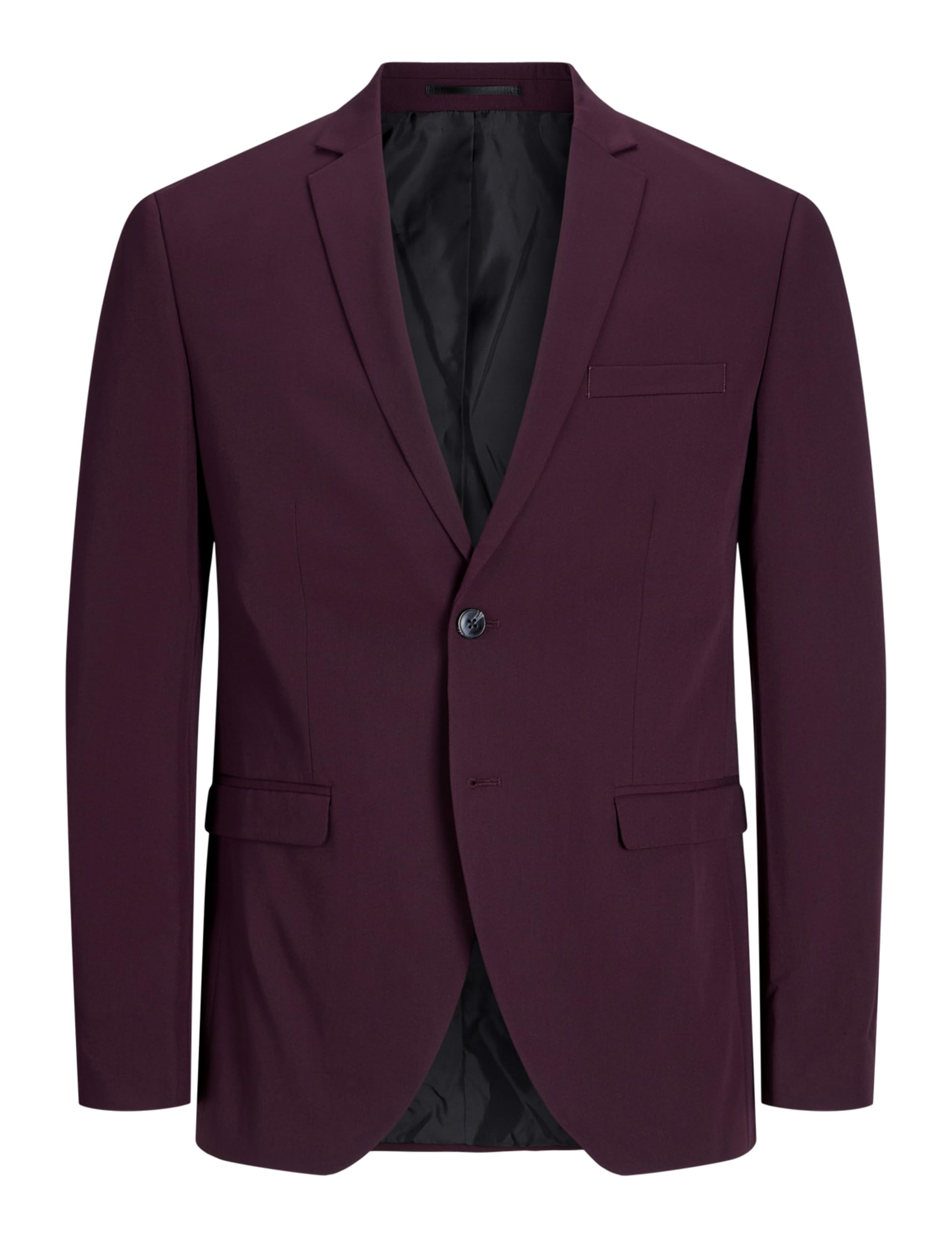 JACK&JONES Men's JPRCOSTA Blazer Suit Jacket, Winetasting/Fit:Super Slim FIT,
