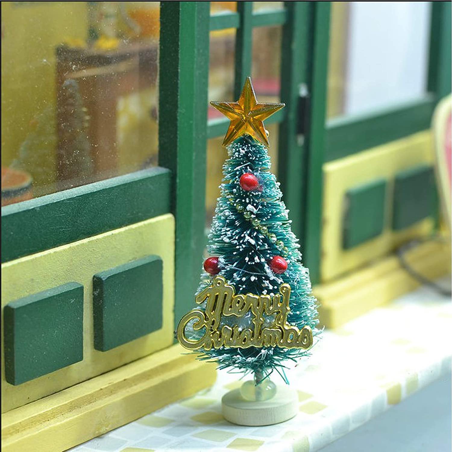 Amazon.co.jp: 15点セット 1/12スケール ドールハウス装飾 クリスマス