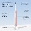 Oral-B Pro 1000 Cepillo Dental Eléctrico Recargable, Rosa 3