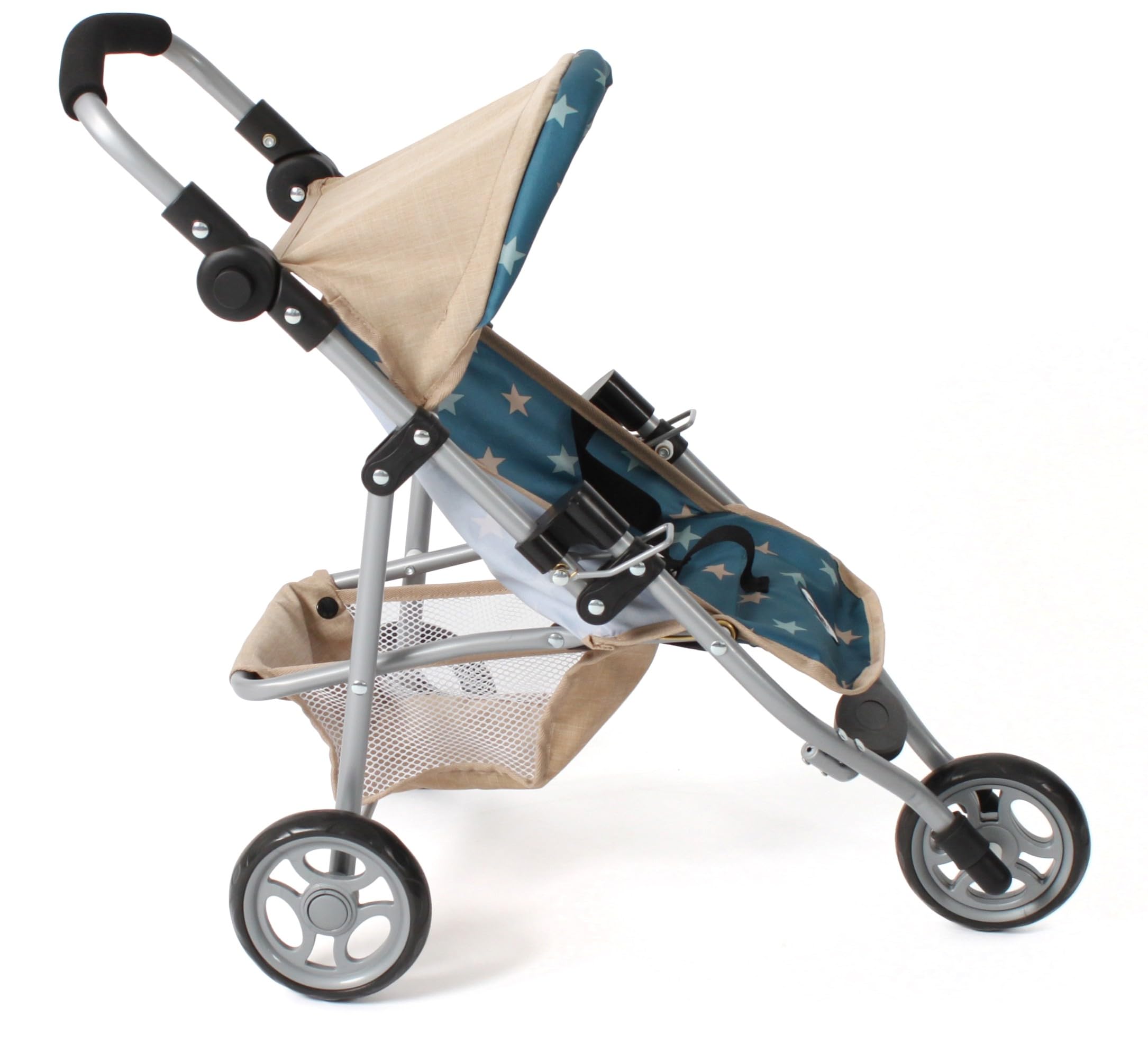 Bayer Chic 2000 Poussette Poupon Lola | Jogger Évolutif & Ergonomique | Une poussette jogger pour poupon haut de gamme, saine et évolutive pour accompagner votre enfant durant des années.
