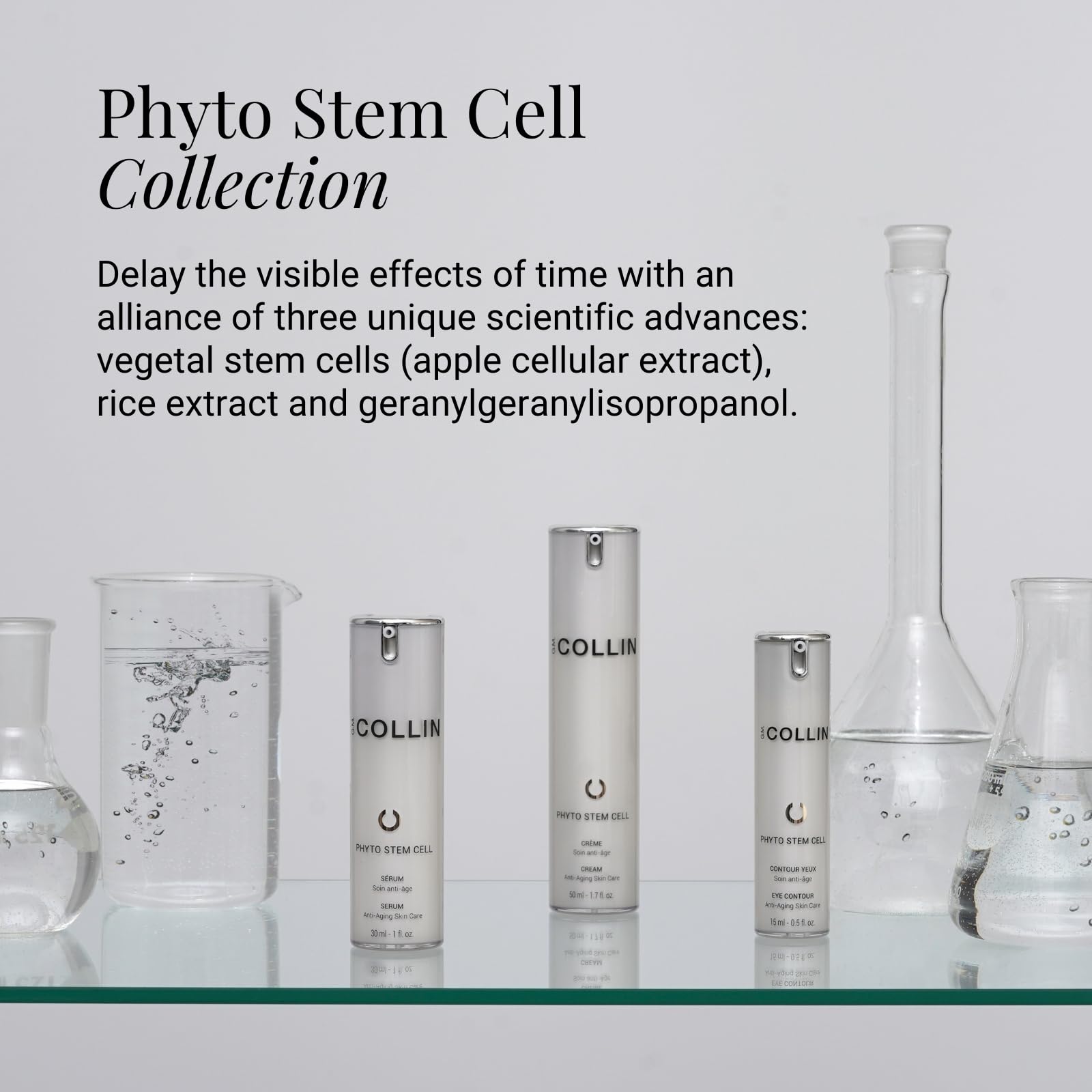 G.M. COLLIN Phyto Stem Cell Eye Contour | Anti-Aging Eye Cream with Peptides and Plant Stem Cells | Firms & Visibly Reduces Dark Circles and Puffiness