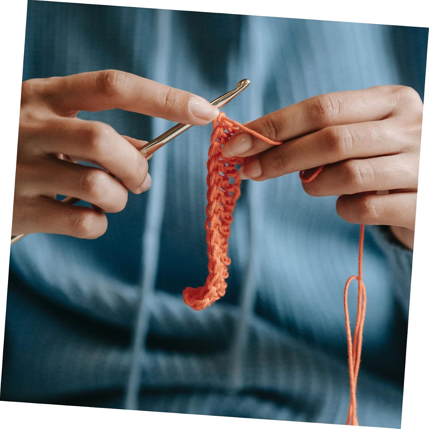 Xmas Knitting Crochet Kit Set for Sweaters and Carpets, Aluminum Wood