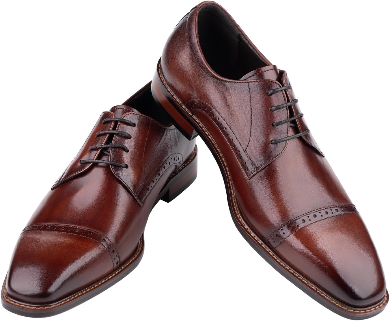 GZOJSS Men's Oxford Shoe - Genuine Leather Comfort