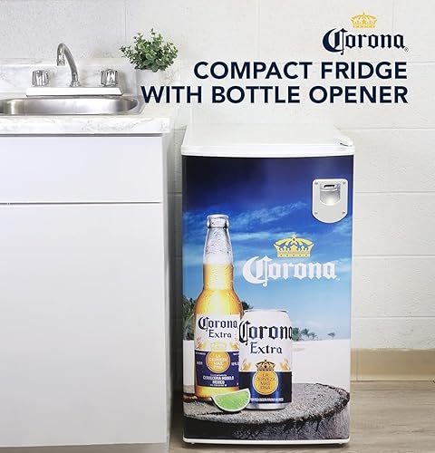 Miniatura 3 de Corona - Refrigerador compacto con abridor de botellas, 90 L/95 cuartos de galón, 3.2 pies cúbicos para aperitivos, bebidas, jugo, cerveza, estudio,