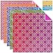 100 Sheets Double Sided Origami Paper Various Patterns (Traditional Pattern_2)