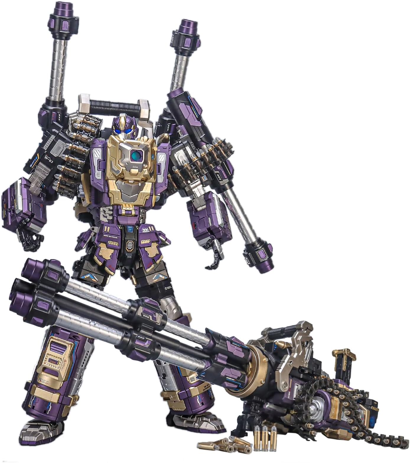 Deformation Toy NBK Gatling Oversized Action Figure Deformed Robot Model Original Gift for Adults Kids