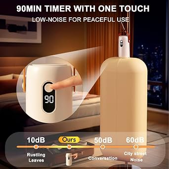Mini Portable Foldable Clothes Dryer, Small Portable Clothes Dryer for Travel, Hanging Clothes Dryeies, Quiet Fast-Drying Machine with Adjustable Timer & Hassle-Free Setup (1Pcs)
