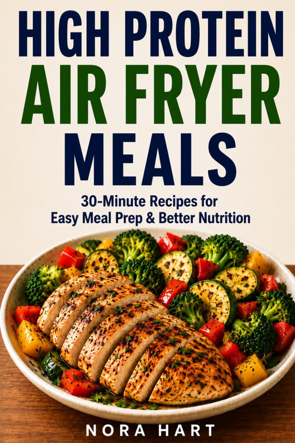 HIGH PROTEIN AIR FRYER MEALS: 30-Minute Recipes for Easy Meal Prep & Better Nutrition (High Protein Convenience Series)