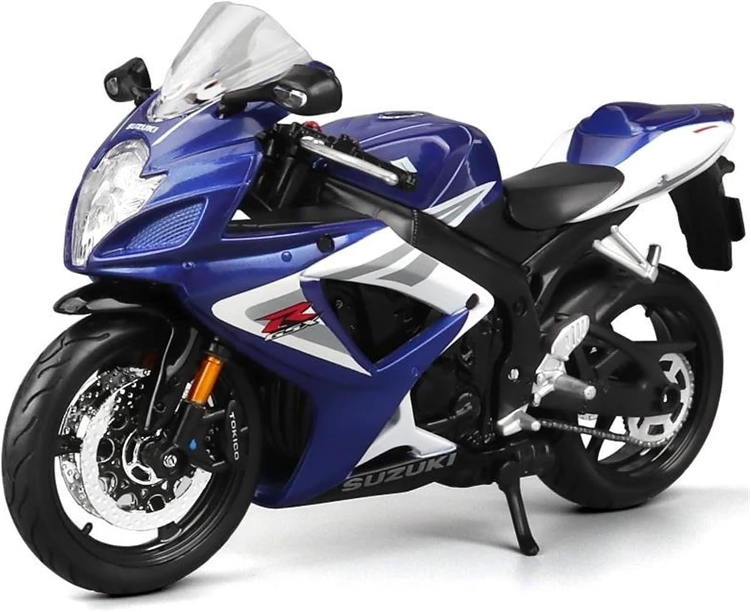 Mini Simulation Motorcycle Toys 1:12 for Suzuki GSX-R750 Alloy Die-Casting Sports Motorcycle Model Children's Toys and Gifts Series Adult for Boys