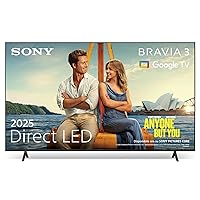Sony BRAVIA 3 - Direct LED | Altoparlante X-Balanced | Dolby Vision/Atmos | IMAX Enhanced