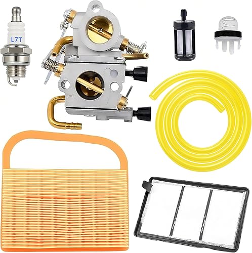 FitBest Carburador con filtro de aire para sierra de corte de hormigón Stihl TS410 TS420, sustituye al número de pieza 4238 120 0600 4238-120-0600