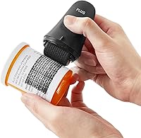 Vista 4 de Kit de rodillos para sellos de alta calidad, color negro (paquete de 1, grande)