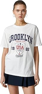 KOTON Womens Short Sleeve T-Shirt Classic (pack of 1)